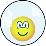 Emoticon living in a bubble  